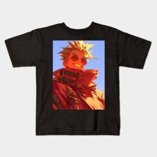 Legendary Gunslinger: Space Western Anime-Manga Adventure Kids T-Shirt